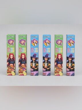 KPOP Demon Hunters Mystery Pens 6 Pack 0.5mm Gel Pens Random Cute Stationery Set